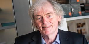 Dr. Pieter Cullis in a lab